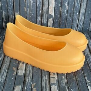 UGG SIlicone Rubber Boot Guard Unisex M (8) W (9) Orange